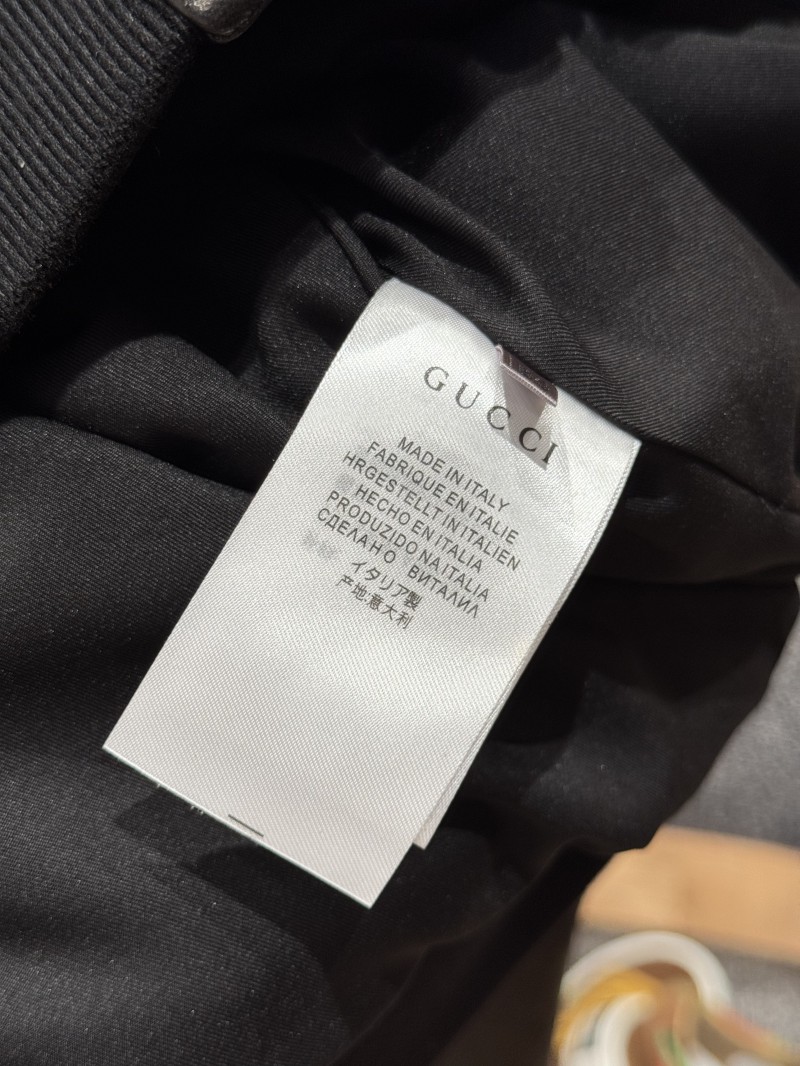 Gucci Genuine Leather Jacket Coat 8
