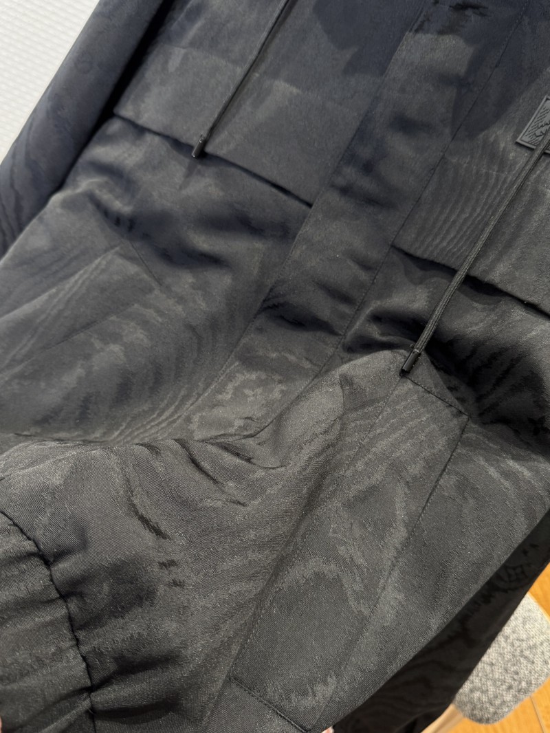 LV Dark Texture Hooded Jacket Coat 2 4