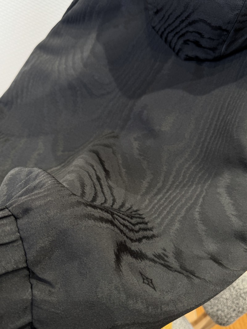 LV Dark Texture Hooded Jacket Coat 2 8
