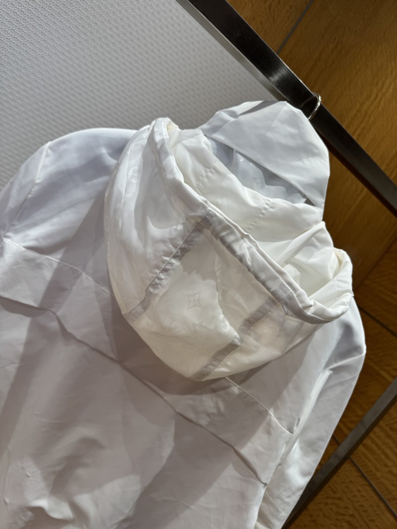 LV Hooded Windbreaker Jacket Coat 7