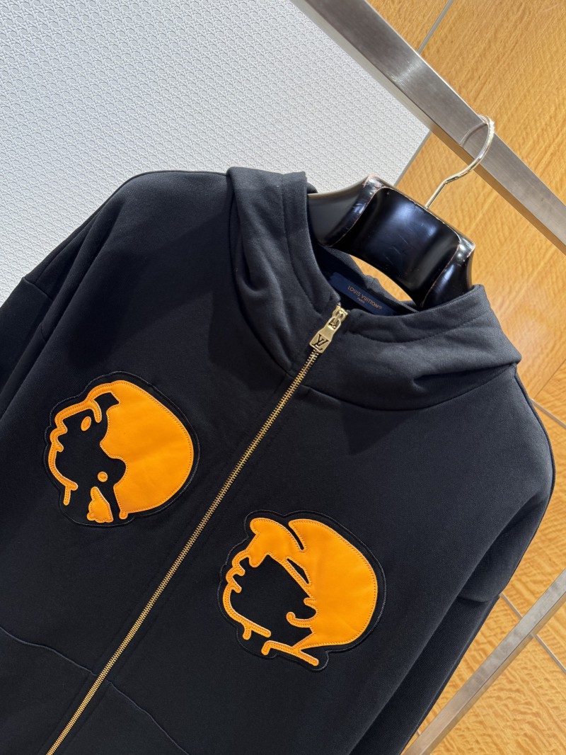 LV x Nigo Collaboration Portrait Hooded Jacket Coat 2