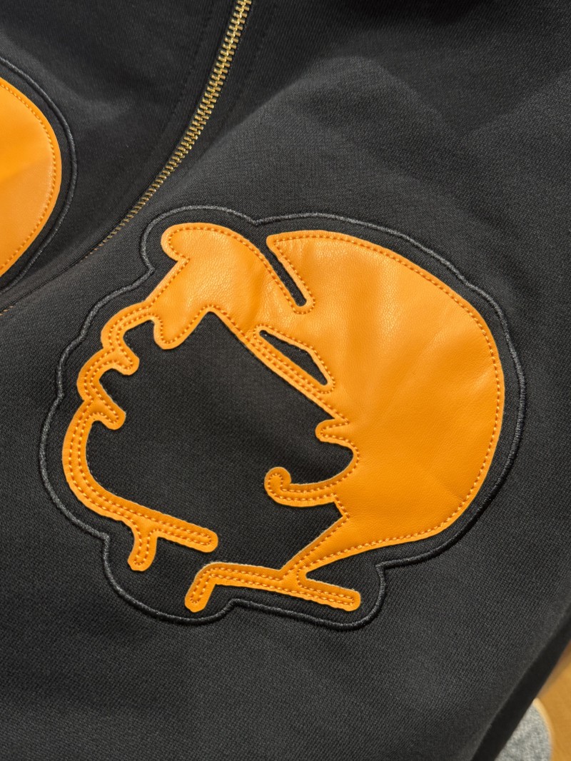 LV x Nigo Collaboration Portrait Hooded Jacket Coat 5