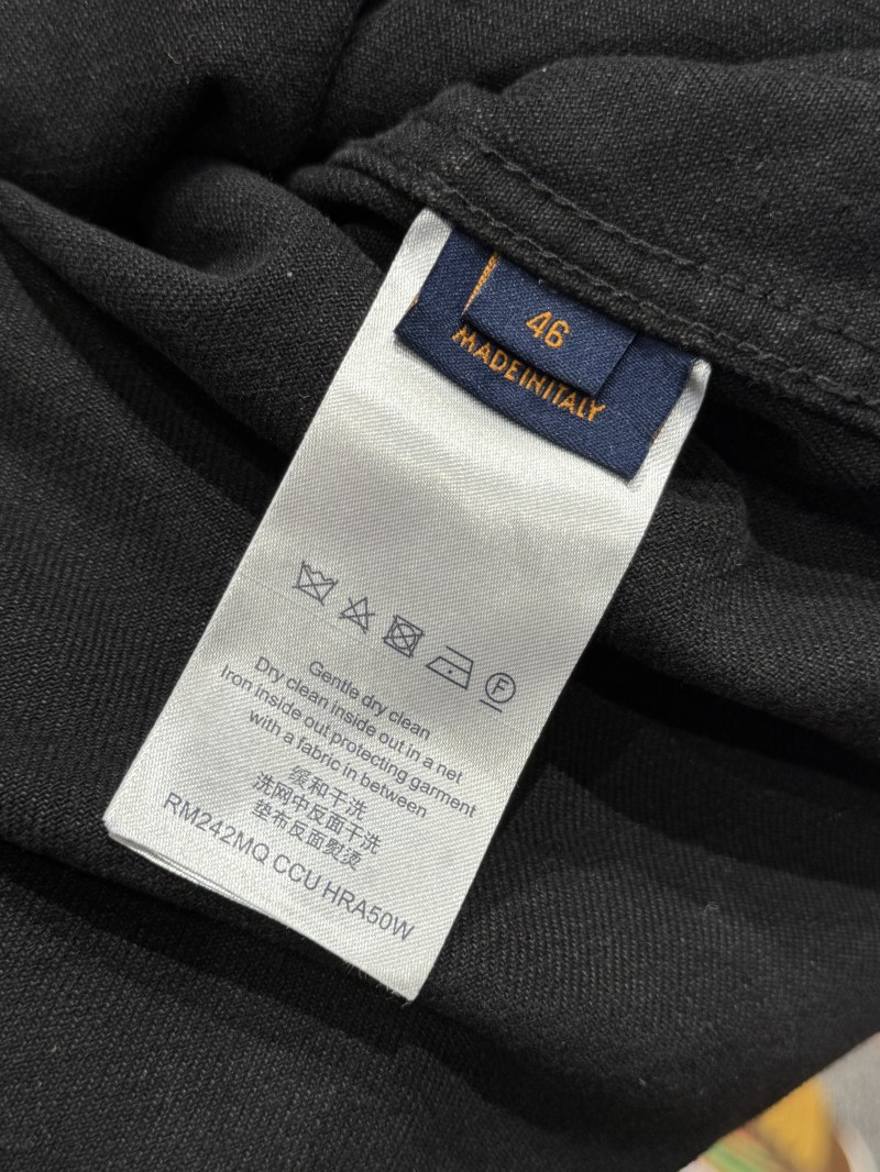 LV Embossed Relief Denim Jacket Coat 8