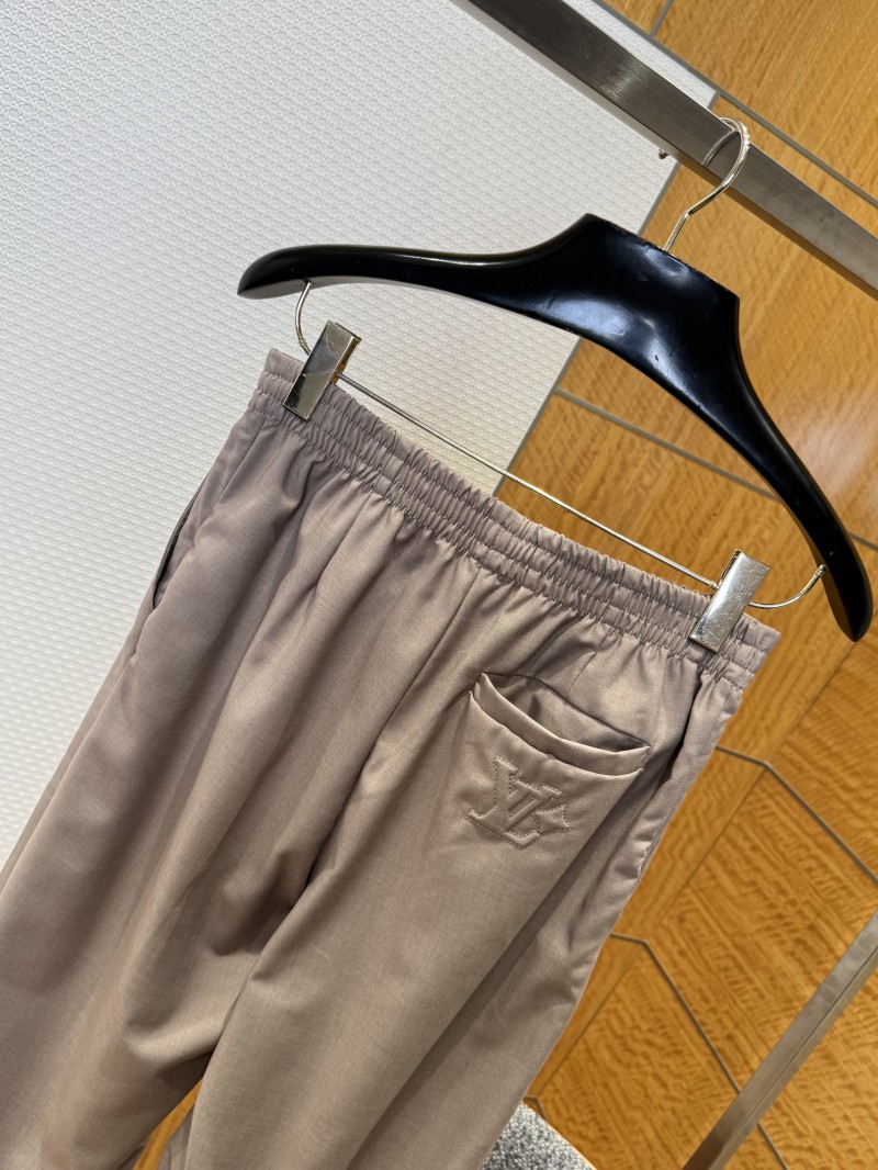 LV Wool-Pressed Trousers 5