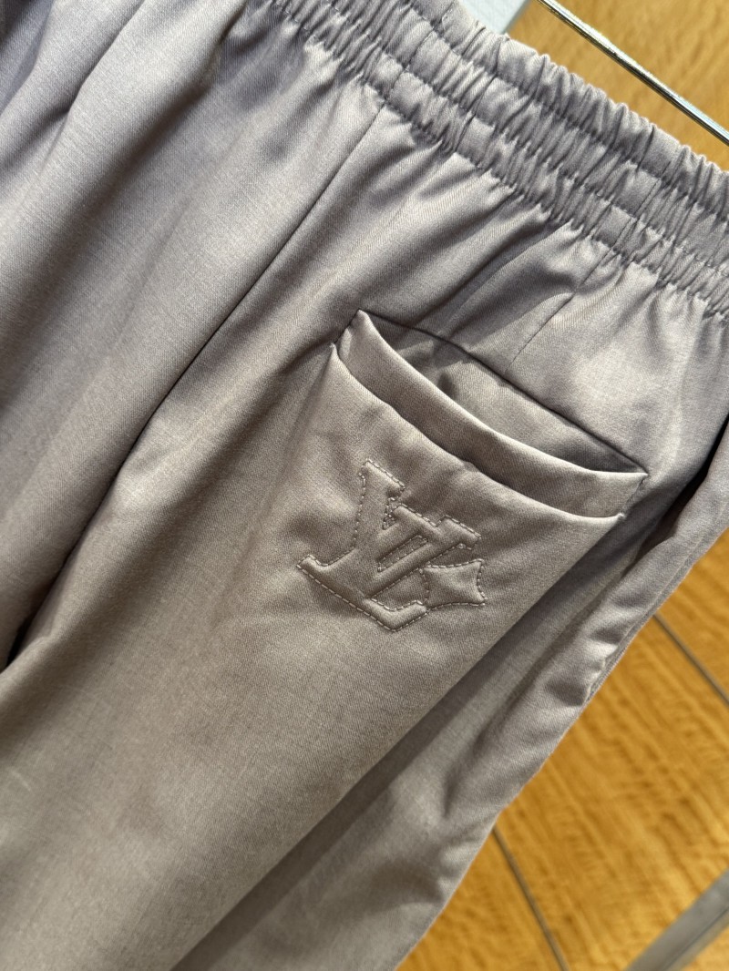 LV Wool-Pressed Trousers 6