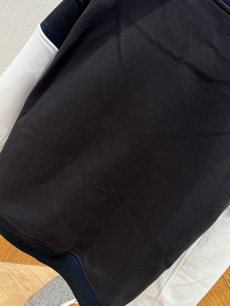 LV Color-Block Embroidered Baseball Jacket Coat 7