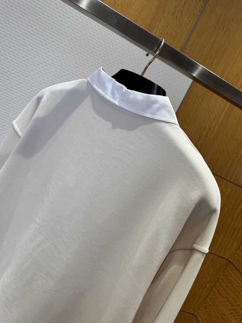 LV Embroidered Half-Zip Sweatshirt 5