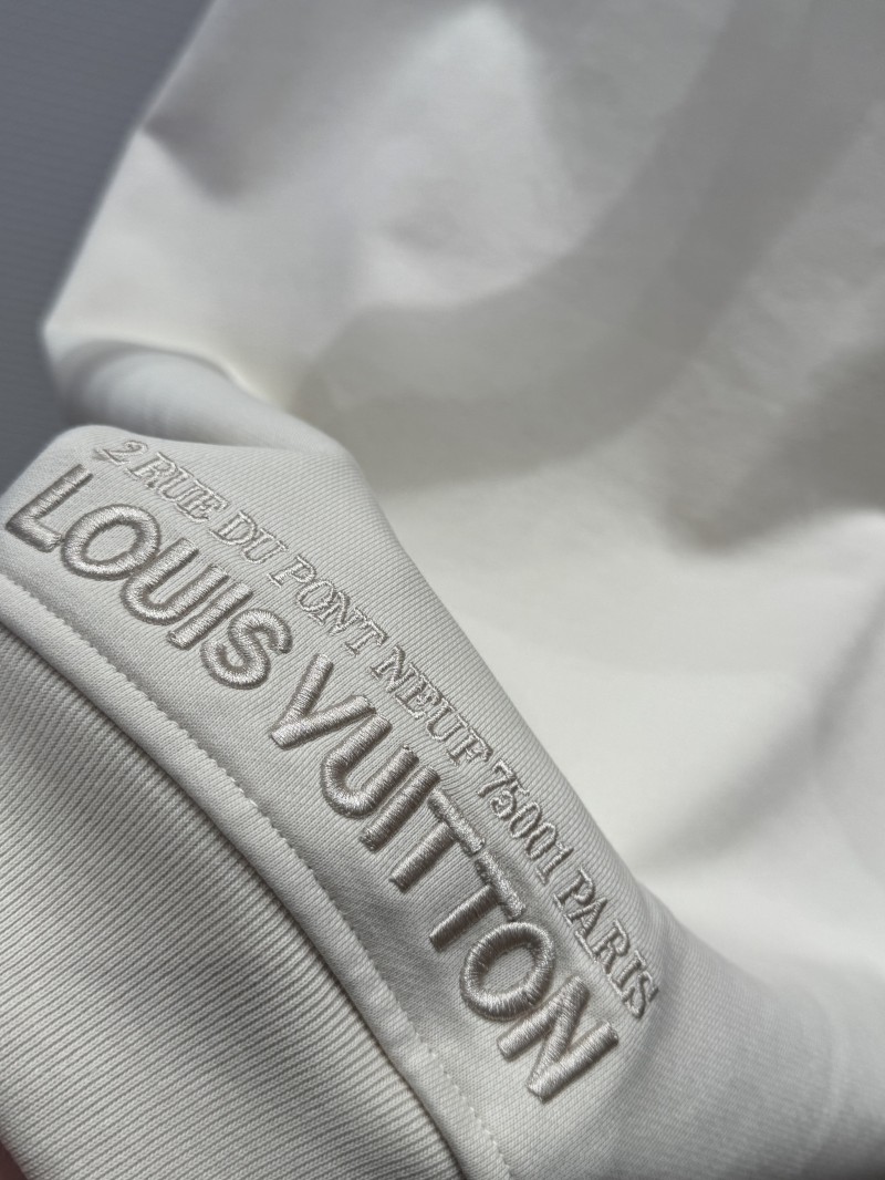 LV Embroidered Half-Zip Sweatshirt 7