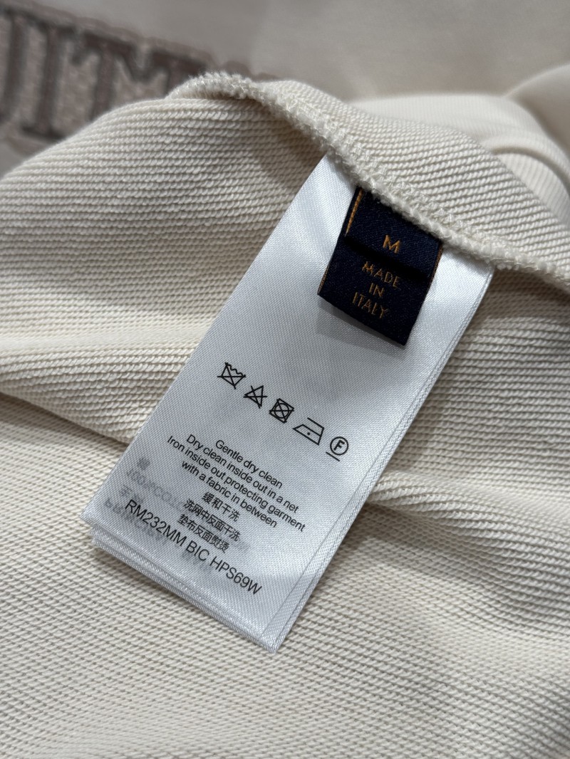 LV Embroidered Half-Zip Sweatshirt 8
