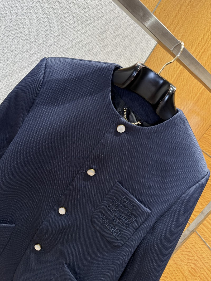 LV Pocket Embroidered Blazer 1 2