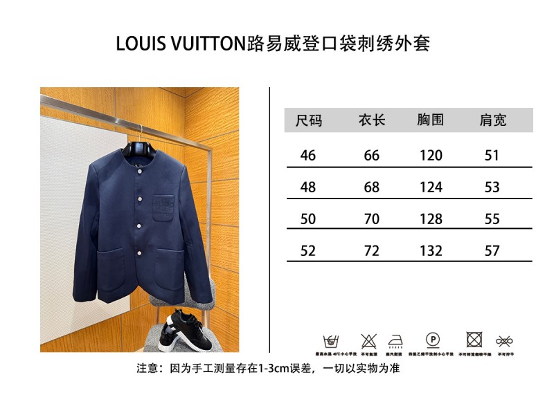 LV Pocket Embroidered Blazer 1 9