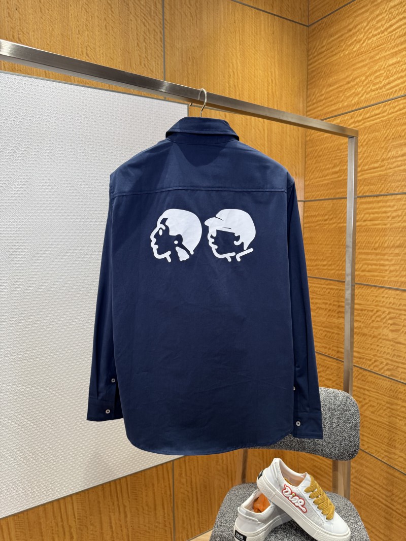 LV Pocket Print Long-Sleeve Shirt 1