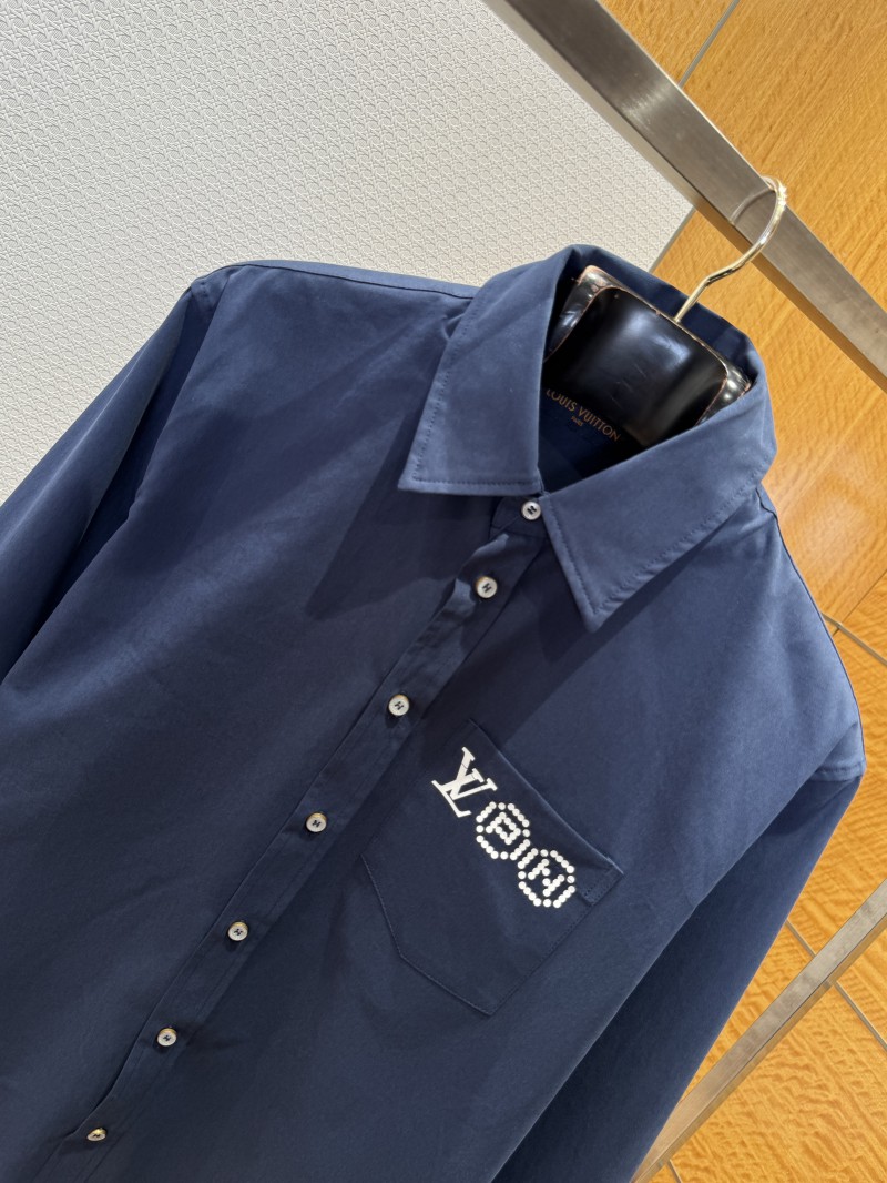LV Pocket Print Long-Sleeve Shirt 2