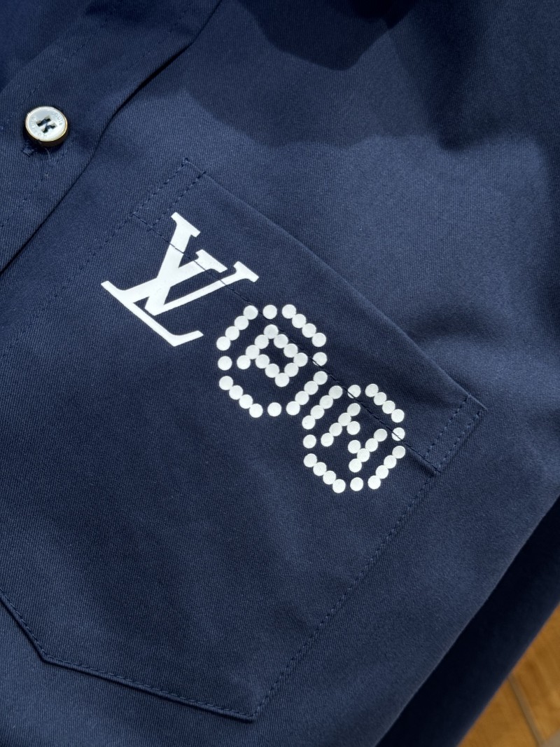 LV Pocket Print Long-Sleeve Shirt 5