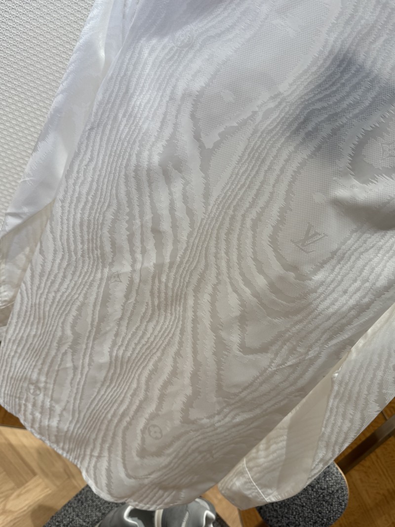 LV Tree Pattern Jacquard Long-Sleeve Shirt 7