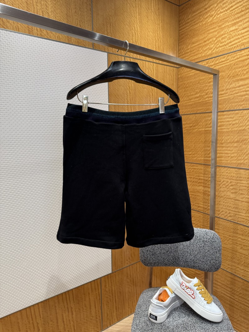 LV Logo Embroidered Shorts 1