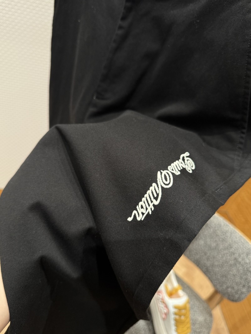 LV College-Style Bell-Bottom Casual Pants 3