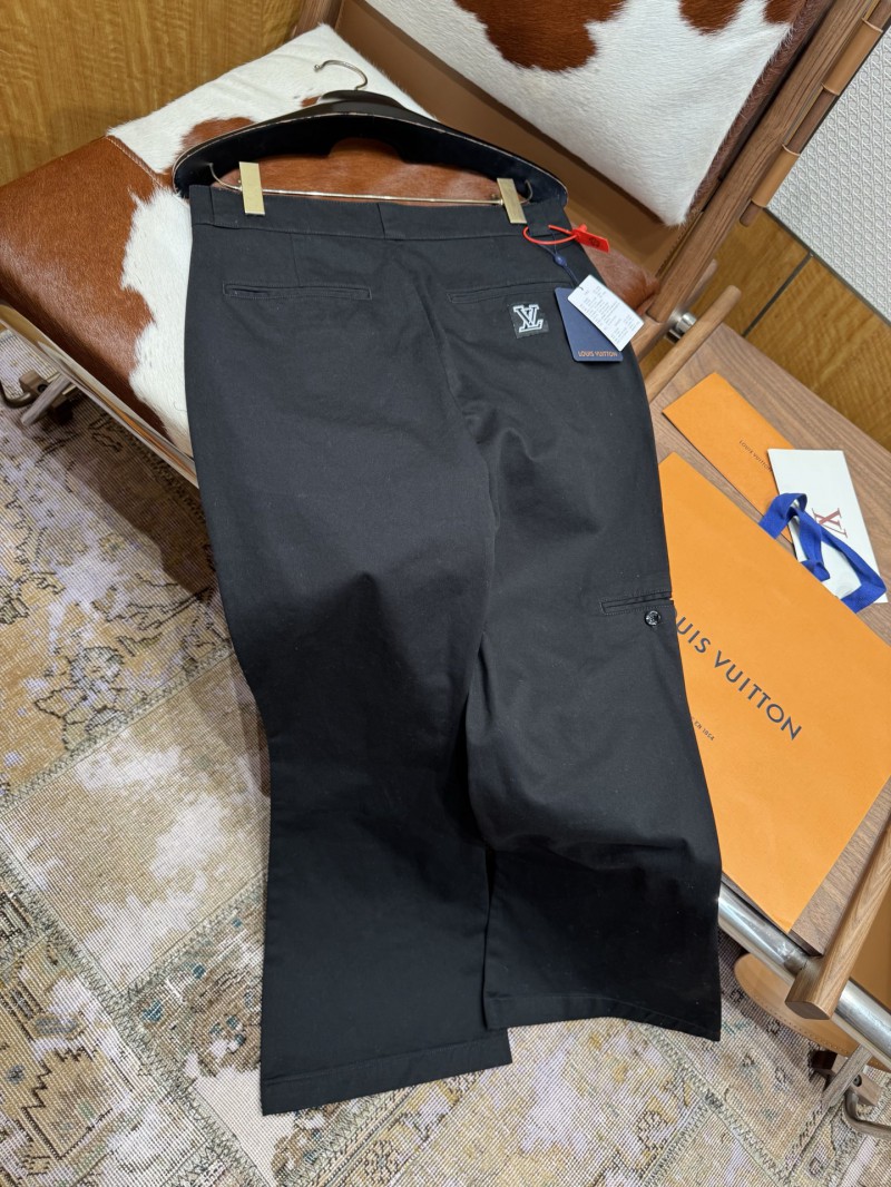 LV College-Style Bell-Bottom Casual Pants 7