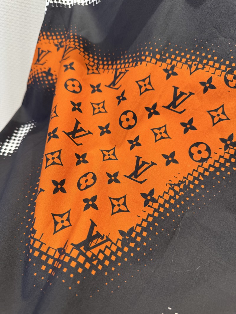 LV Bonfire Graffiti Long-Sleeve Shirt 6