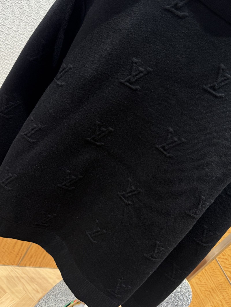 LV Monogram Print Embroidered Lapel Zipper Jacket 6