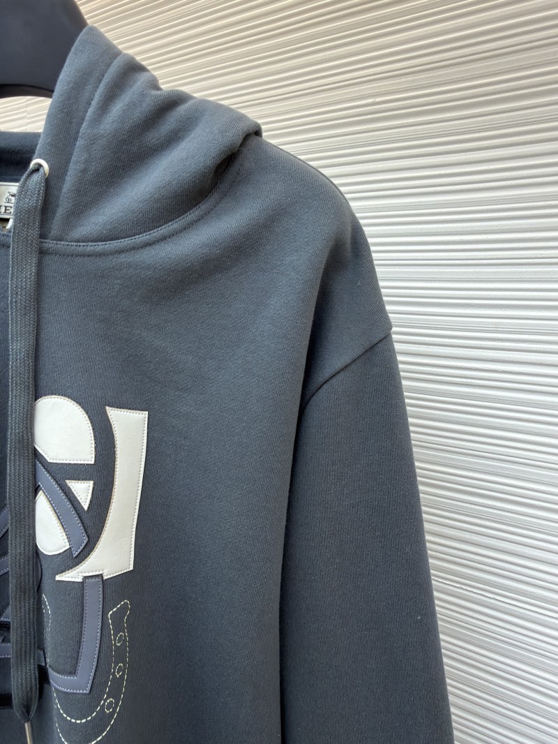 Hermes Cotton Hooded Long-Sleeve Sweatshirt 4