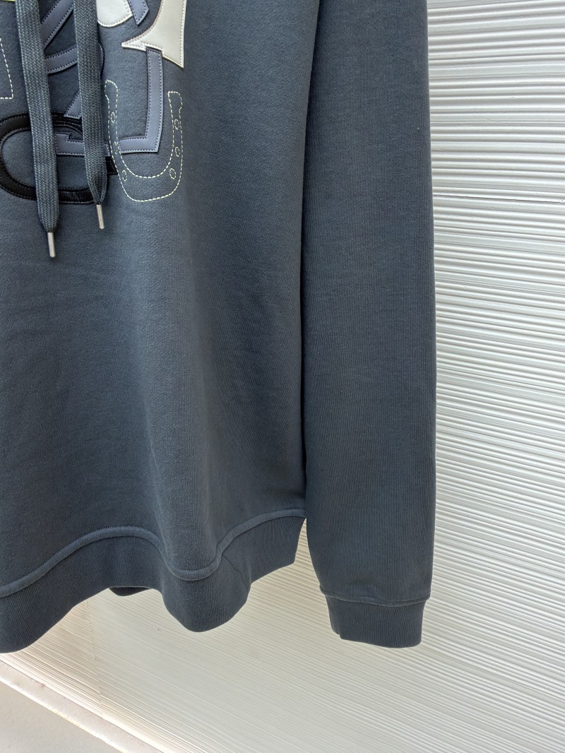 Hermes Cotton Hooded Long-Sleeve Sweatshirt 6