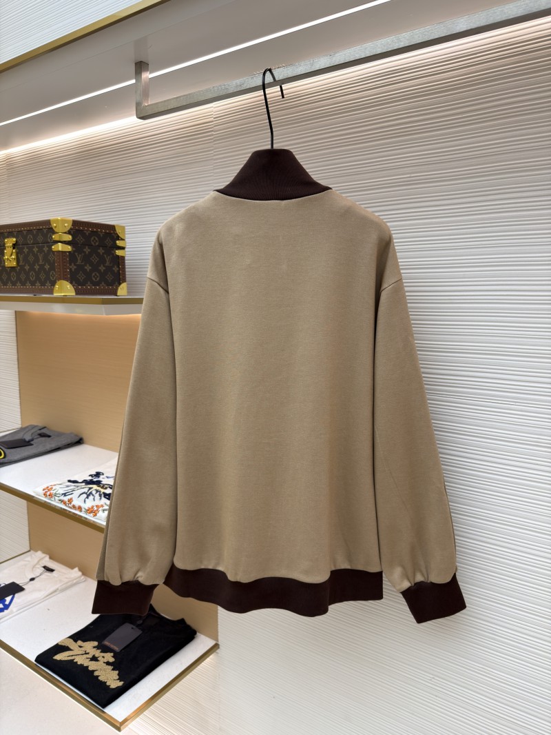 Miu Miu Plain Weave Knit Zipper Sweatshirt 1