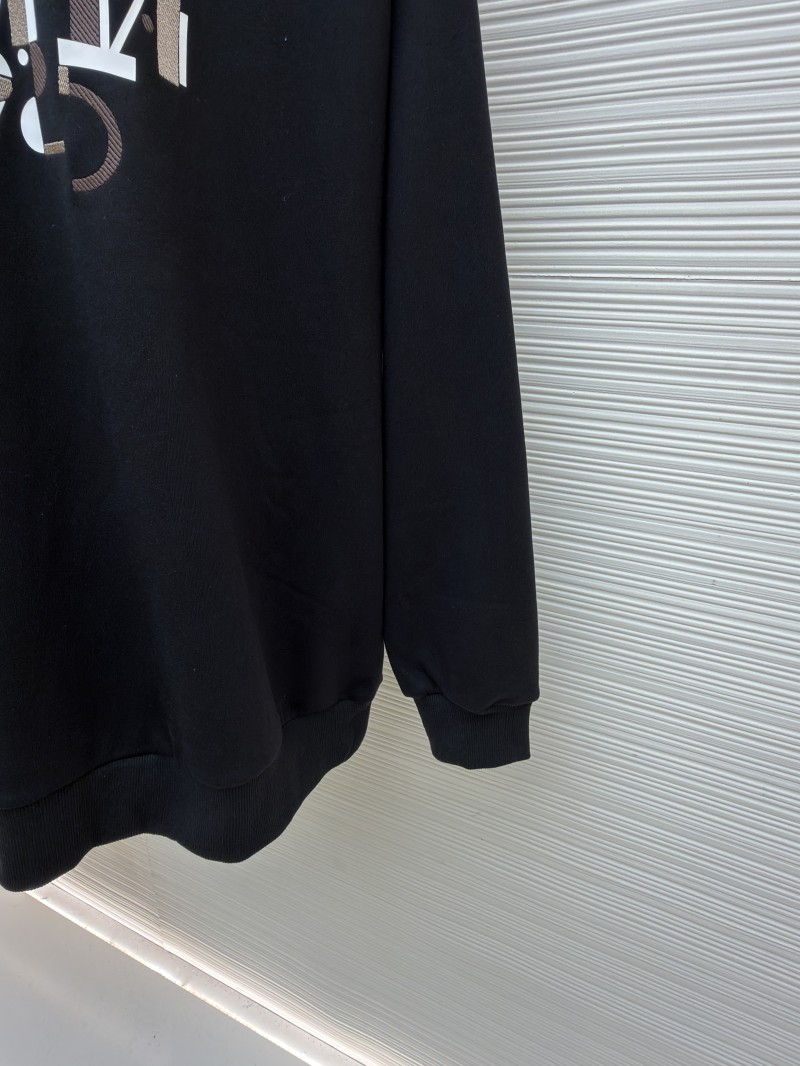 Fendi Hooded Letter Print Long-Sleeve Sweatshirt 6