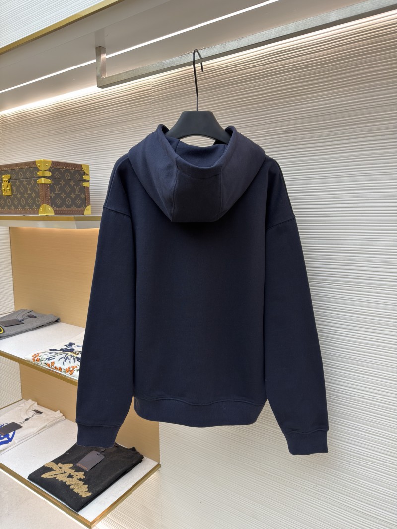 Fendi Puppy Embroidered Cotton Hooded Sweatshirt 1