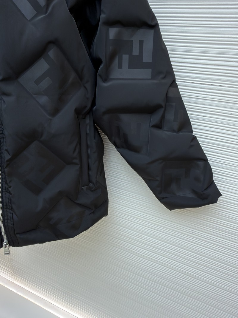 Fendi FF Nylon Down Jacket Coat 6