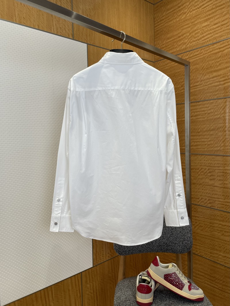 LV Monogram Embroidered Long-Sleeve Shirt 1