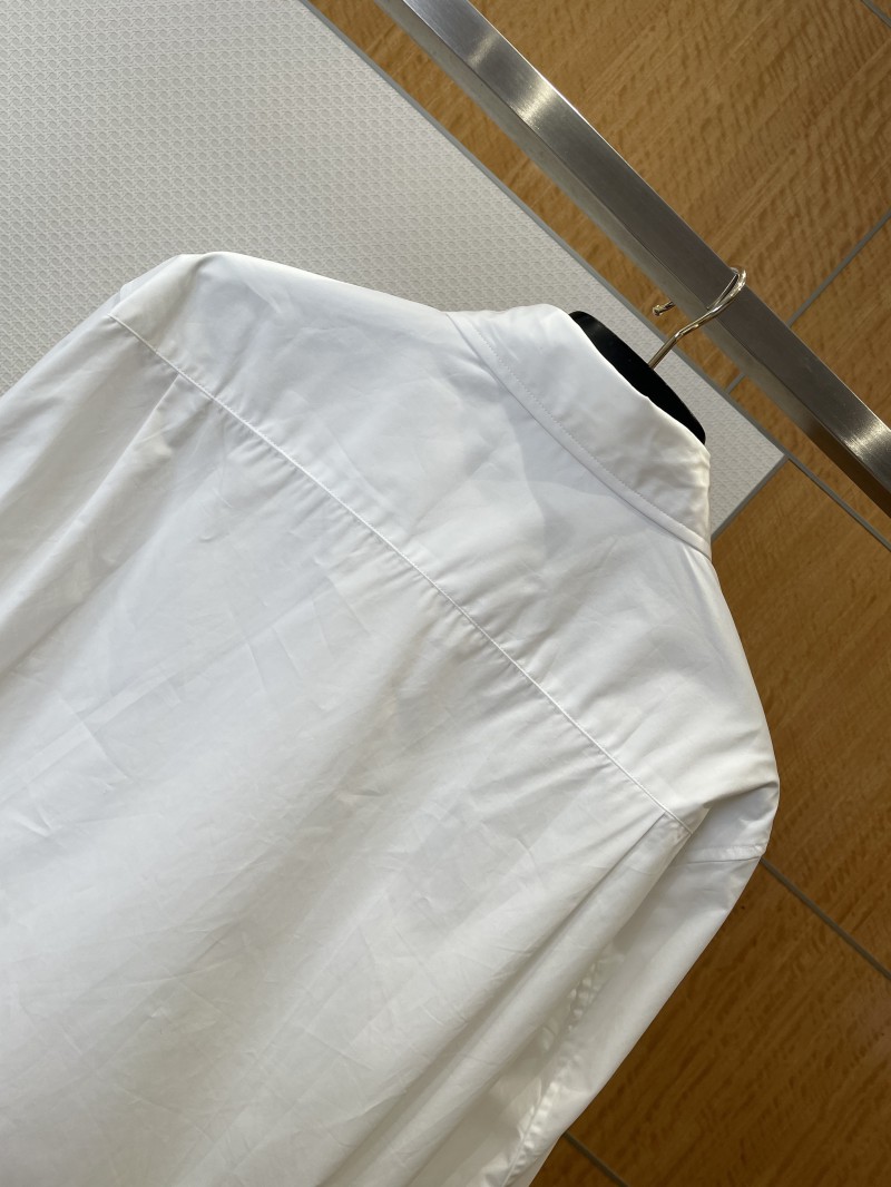 LV Monogram Embroidered Long-Sleeve Shirt 5