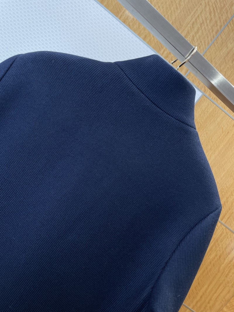 Prada Enameled Triangle Logo Letter Patchwork Down Jacket 2 5