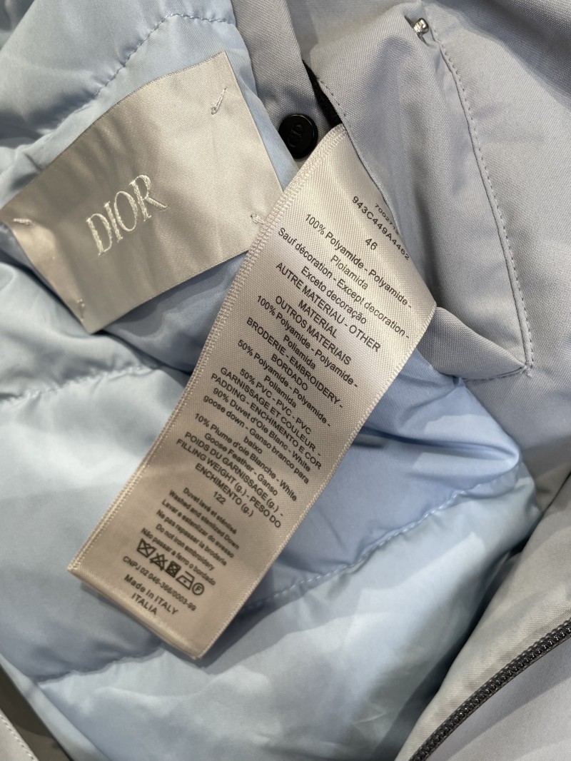 Dior Jacquard Patchwork Hooded Down Jacket 2 8