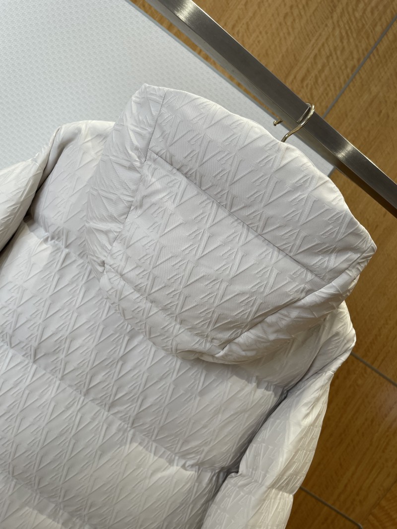 LV Leather-Label Hooded Down Jacket 1 5