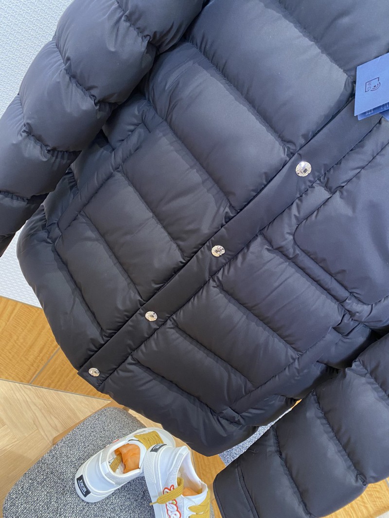 Prada Metal Triangle Logo Lapel Down Jacket 2 3