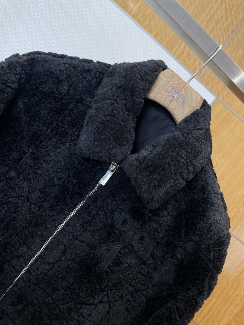 Dior Digital Embroidered Diamond Quilted Jacket Coat 2 2