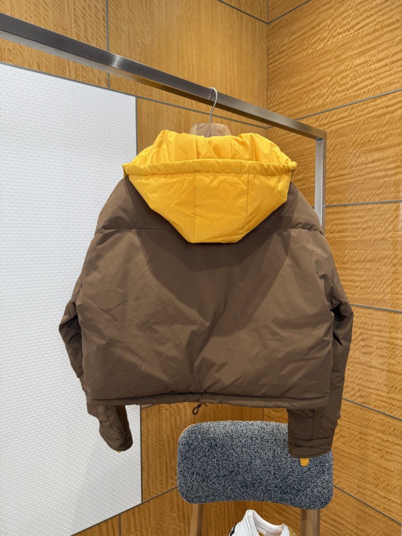 Miu Miu Detachable Hooded Short Down Jacket 1