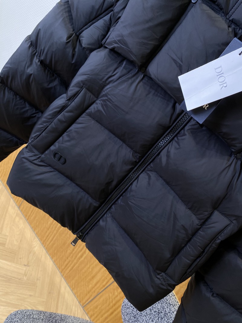 Dior Cuff-Label Stand Collar Down Jacket 1 3