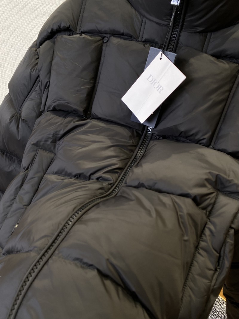 Dior Cuff-Label Stand Collar Down Jacket 1 4