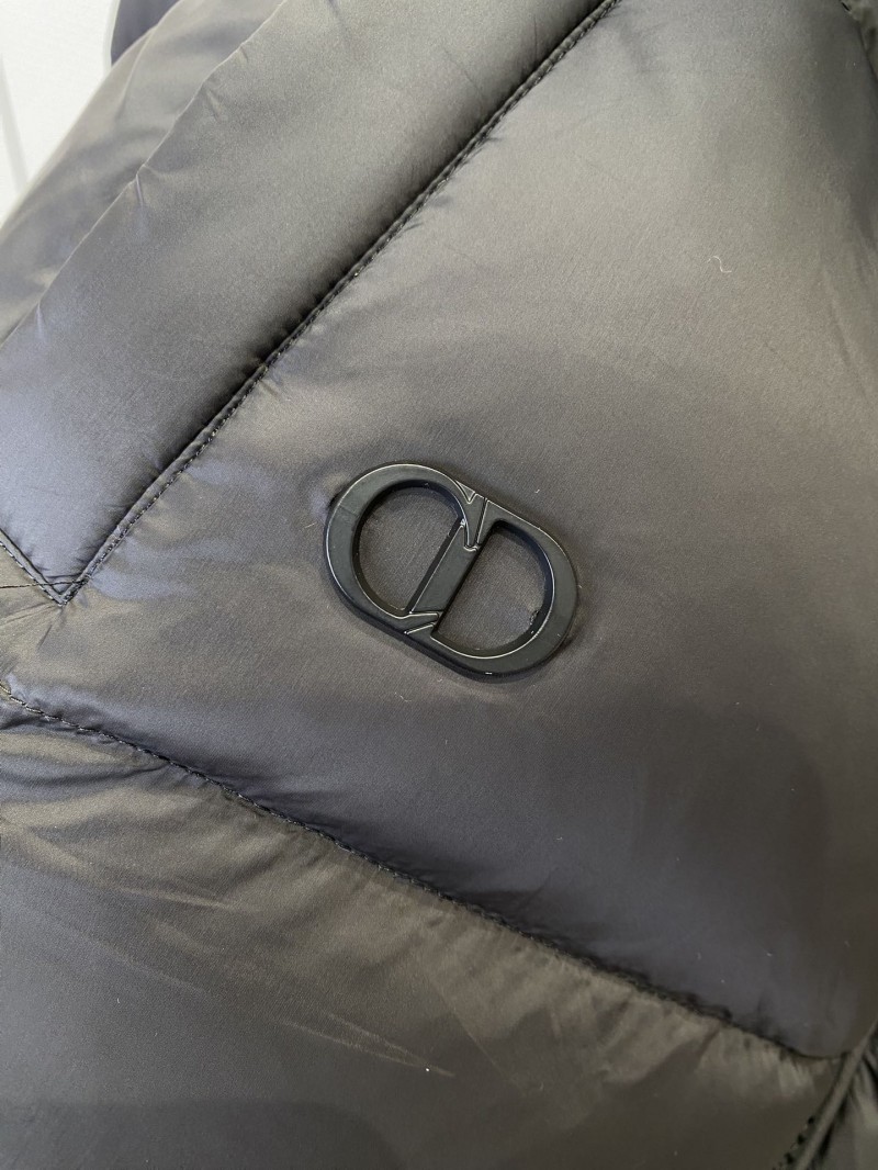 Dior Cuff-Label Stand Collar Down Jacket 1 5