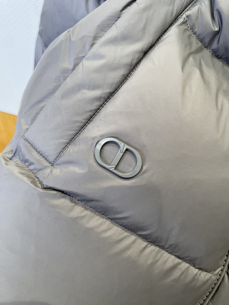 Dior Cuff-Label Stand Collar Down Jacket 2 4