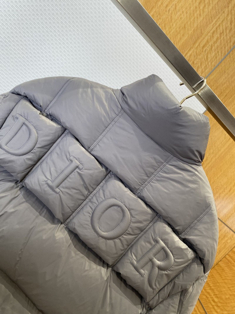 Dior Cuff-Label Stand Collar Down Jacket 2 5