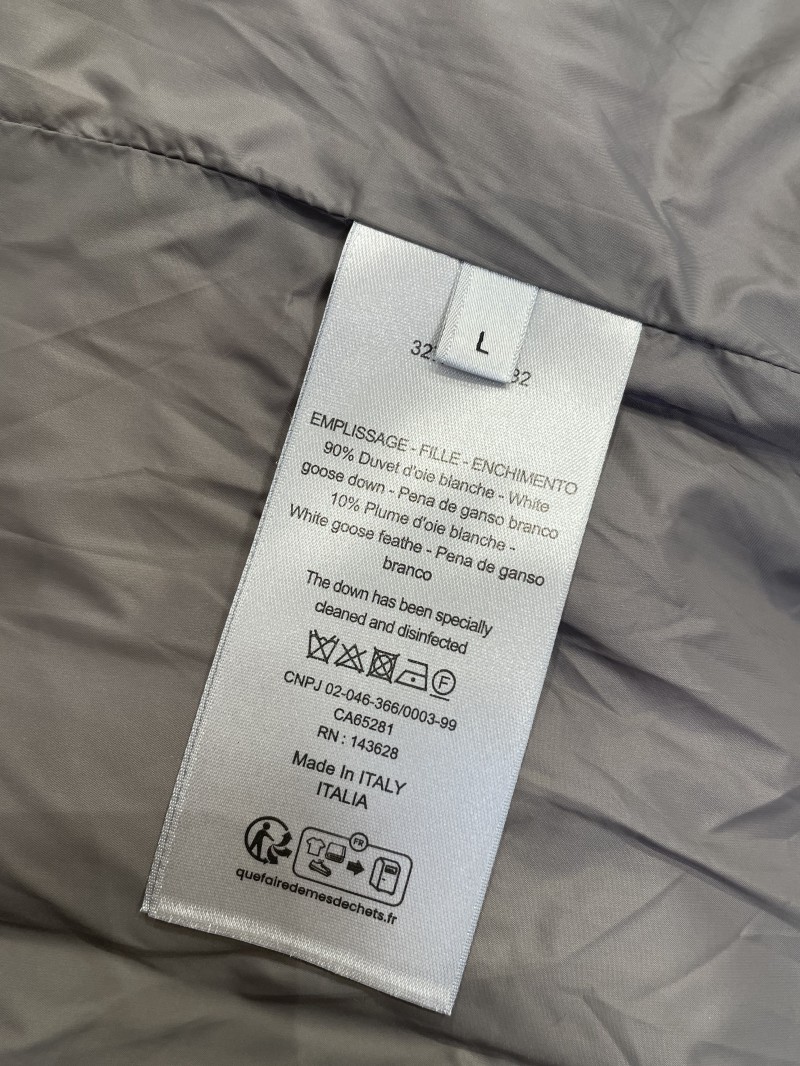 Dior Cuff-Label Stand Collar Down Jacket 2 8