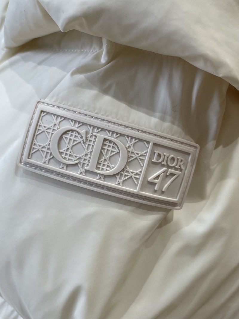 Dior Cuff-Label Stand Collar Down Jacket 3 5