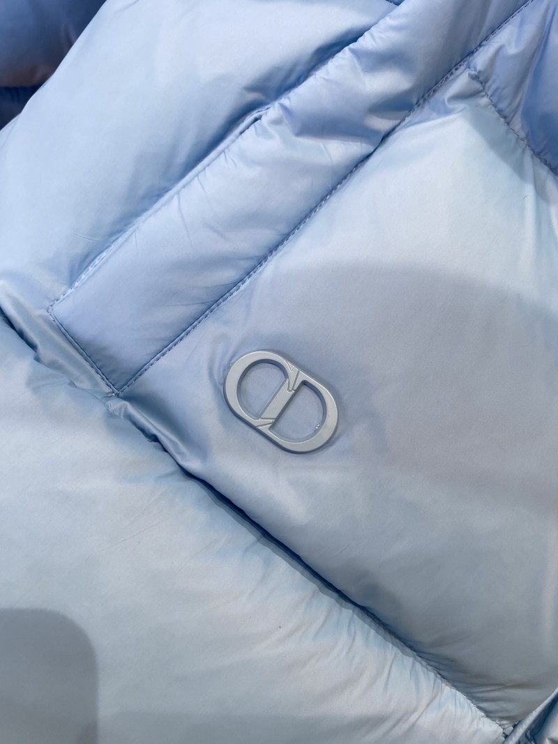 Dior Cuff-Label Stand Collar Down Jacket 4 6