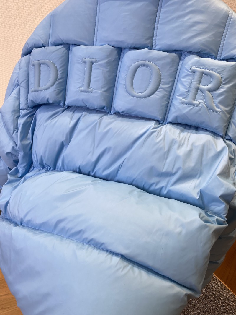 Dior Cuff-Label Stand Collar Down Jacket 4 7