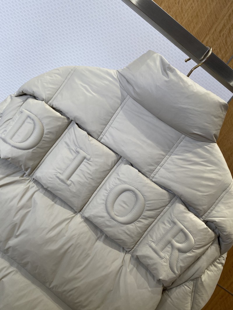 Dior Cuff-Label Stand Collar Down Jacket 5 6