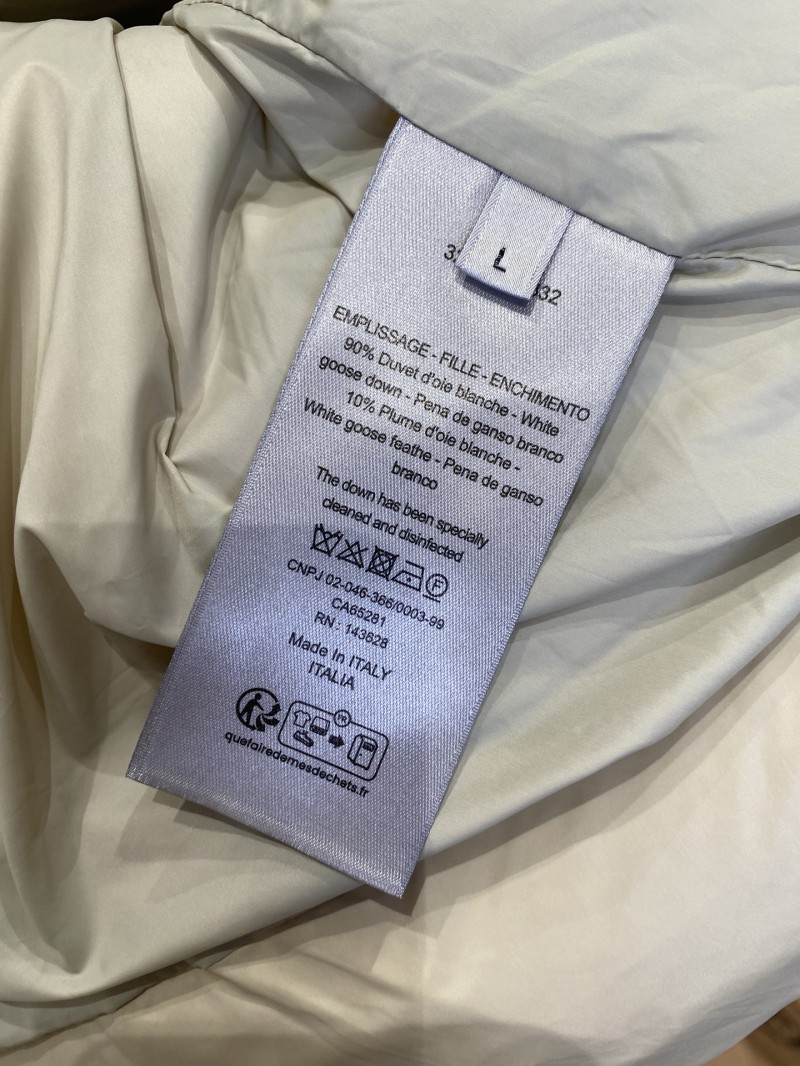 Dior Cuff-Label Stand Collar Down Jacket 5 8