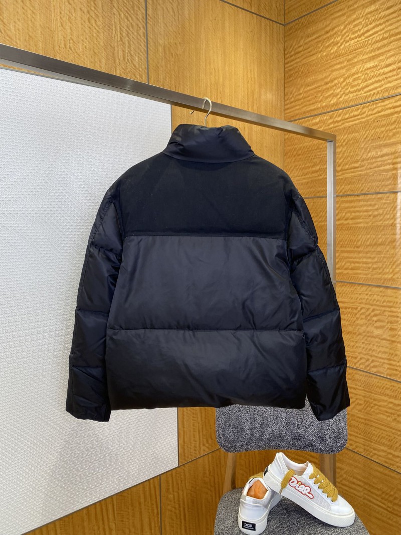 Prada Solid Color Stand Collar Down Jacket 1